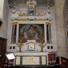Retable du Rosaire de l'église Saint-Crépin-et-Saint-Crépinien de Rannée