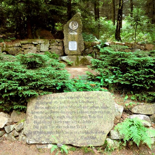 Gedenkstein Aschergrabenweg