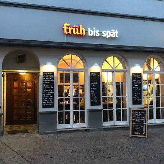 Früh bis spät