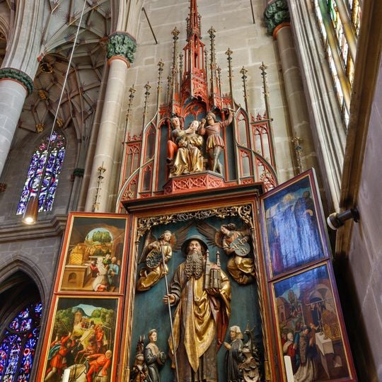 St. Sebaldus Altar of Holy Cross Minster, Schwäbisch Gmünd