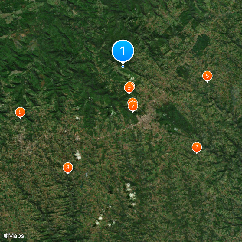 Misiones Province Map