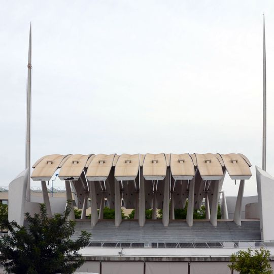 Pavillon Kuwait / Expo Sevilla / mobile Konstruktion