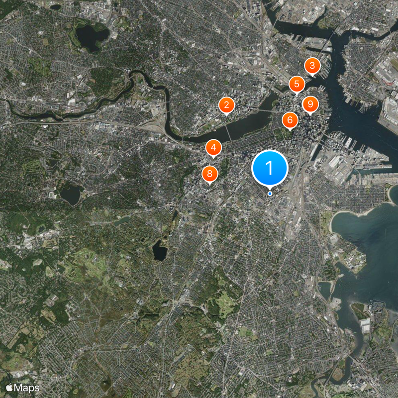 Suffolk County Karte