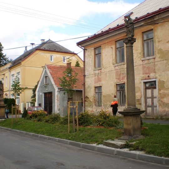 Statue of Virgin Mary in Nový Kostel