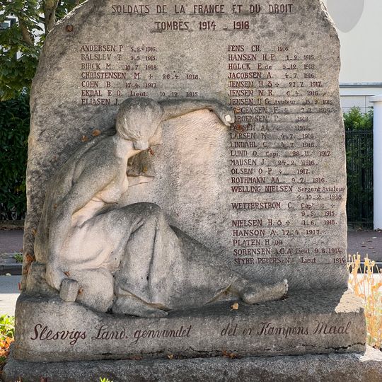 Monument aux morts des Volontaires Danois