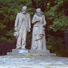 Monument to the victims of the disaster at the Nelson mine