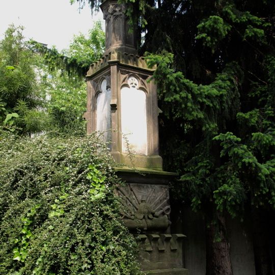 Reformiertes Kriegerdenkmal für in Barmer Lazaretten verstorbene Soldaten des Feldzugs von 1870/71