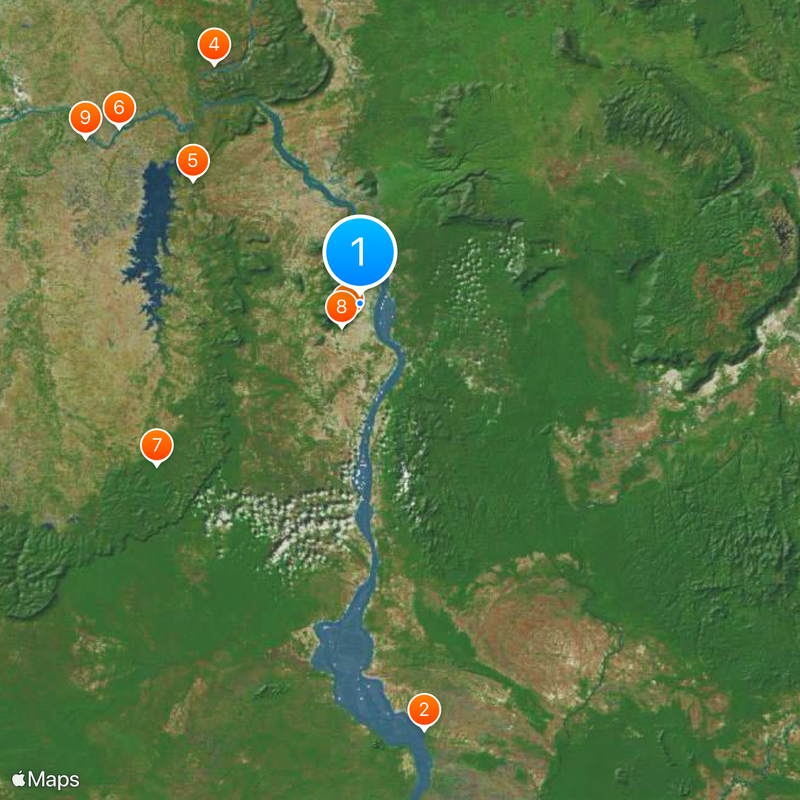 Champasak Province Map