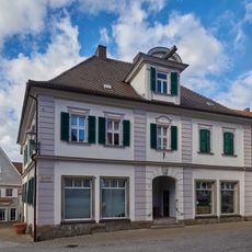 Residential building with plaster stone wall, Stellergasse 1