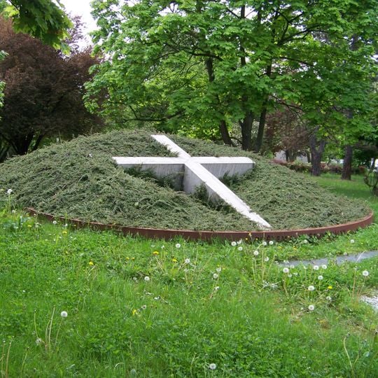 World War II memorial in Dolní Počernice