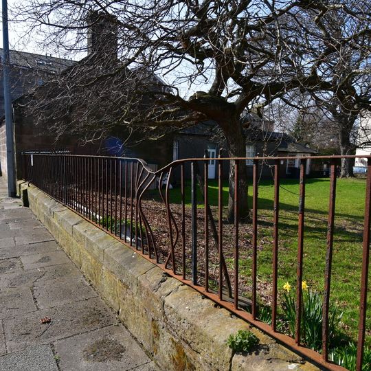 Berwick Scout Hall And Attached Dwarf Wall And Gates