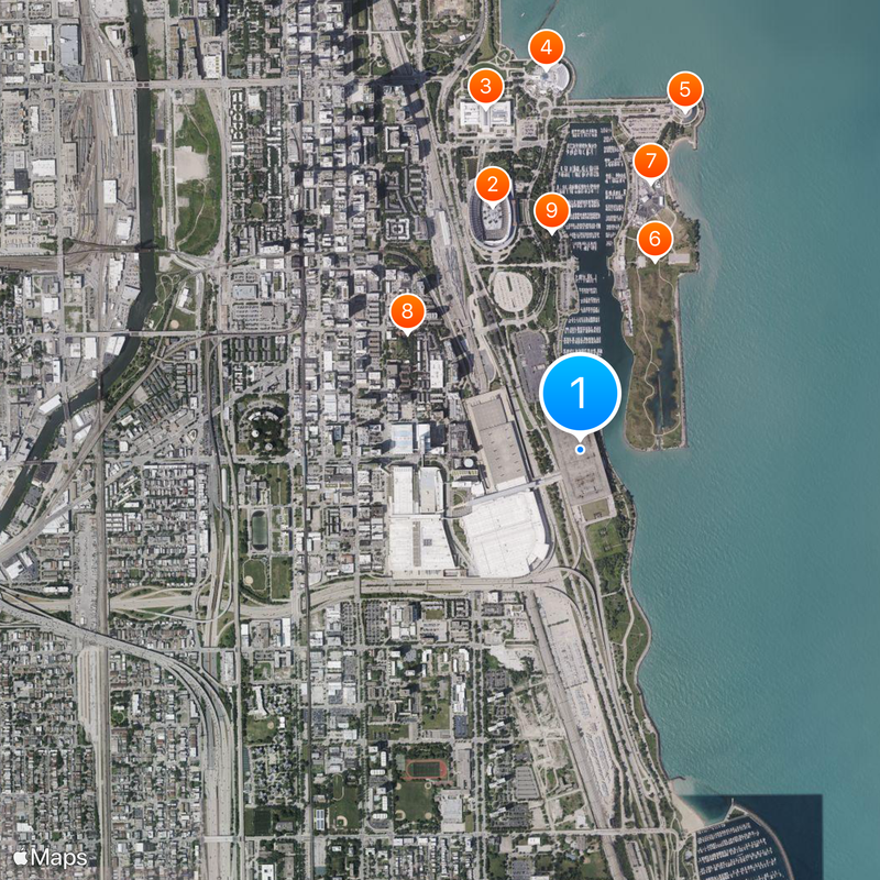 McCormick Place Map