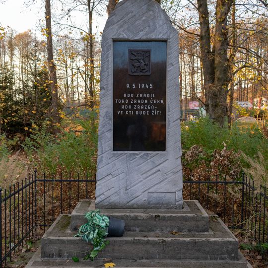 Wold War II memorial in Heřmanice