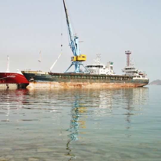 Turkmenbashi international seaport