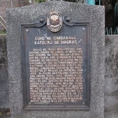 Ruins of the Catholic Church of Dingras historical marker