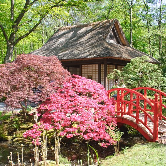 Landgoed Clingendael: inrichting van de Japanse tuin