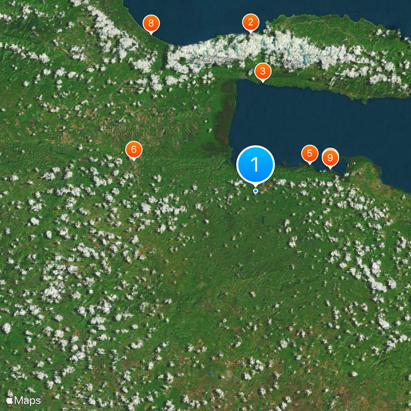 Los Haitises National Park Mapa