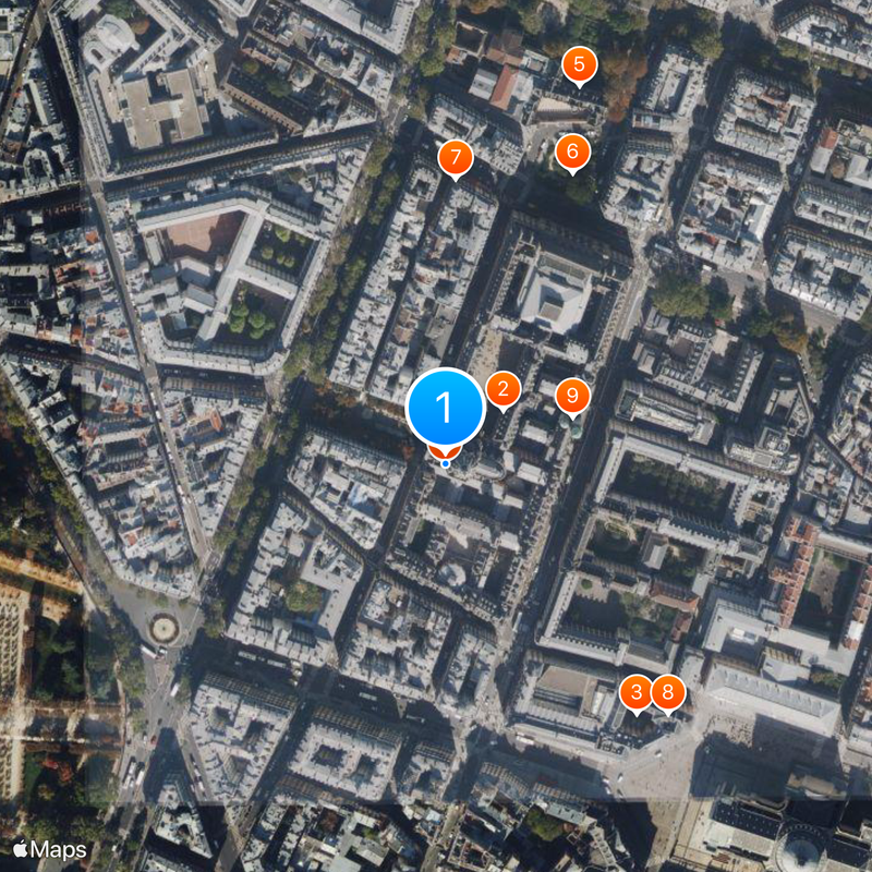University of Paris 1 Pantheon-Sorbonne Map