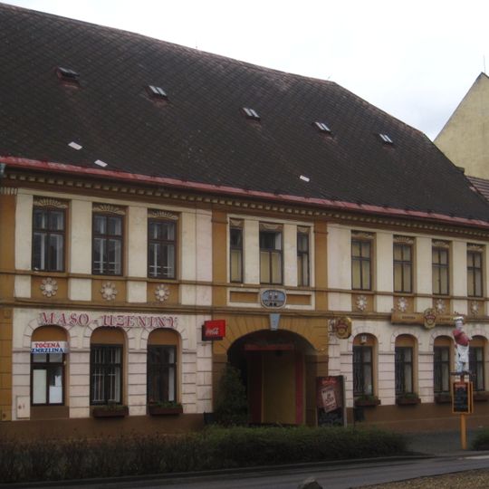 Former town hall in Kravaře