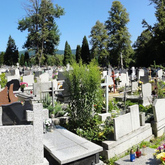 Cmentarz parafialny w Łodygowicach