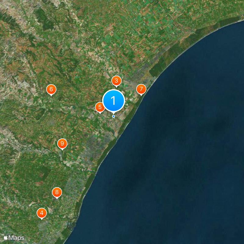 Metaponto Map