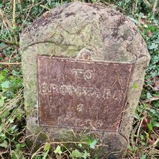 Milestone, Edwyn Wood, Greggs House, NE of Edwyn Ralph