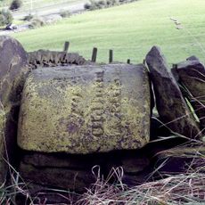 Milestone, ExYW Thurston Clough Road, E of uc X rds