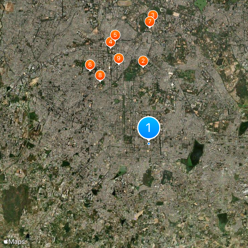 J. P. Nagar, Bangalore Map