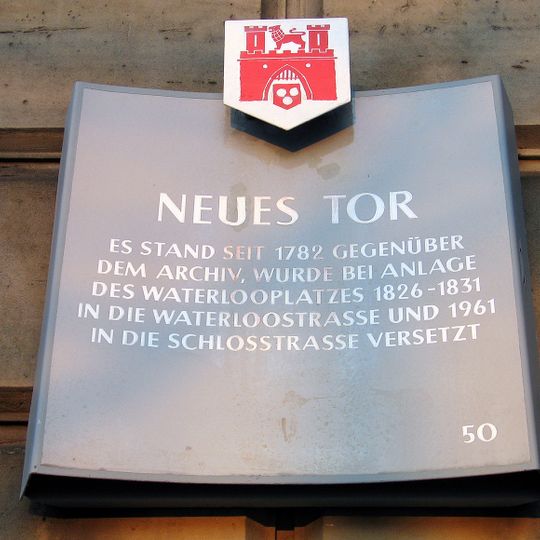 Stadttafel Neues Tor