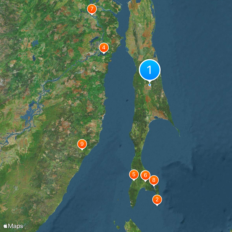 Sakhalin Map