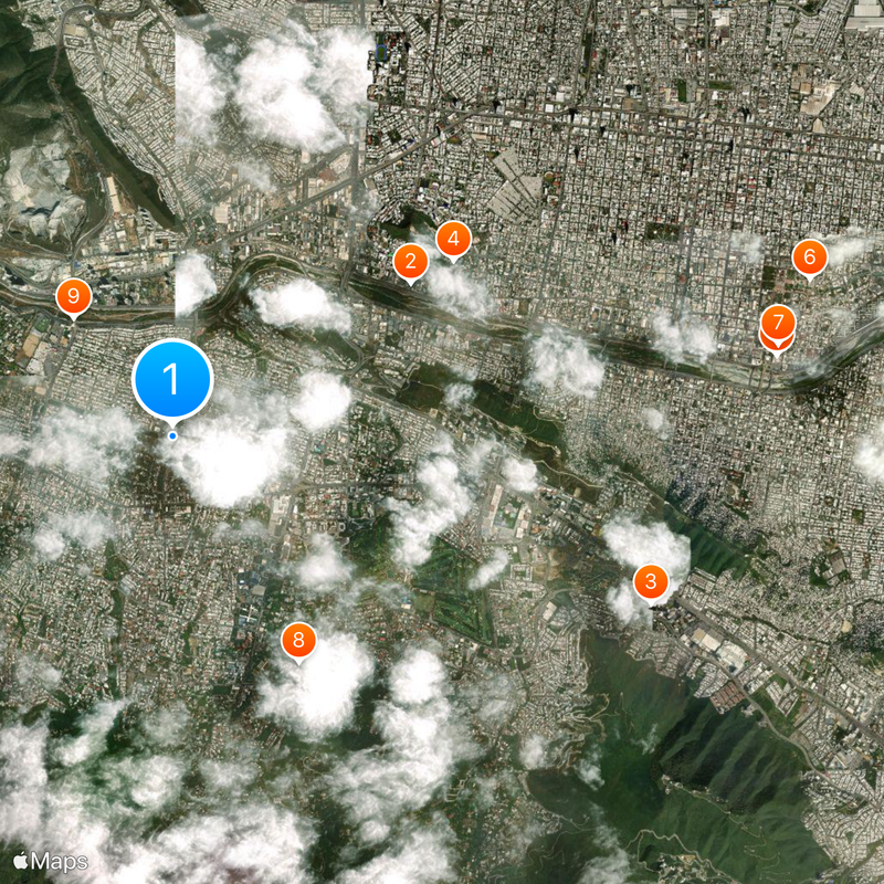 San Pedro Garza García Map