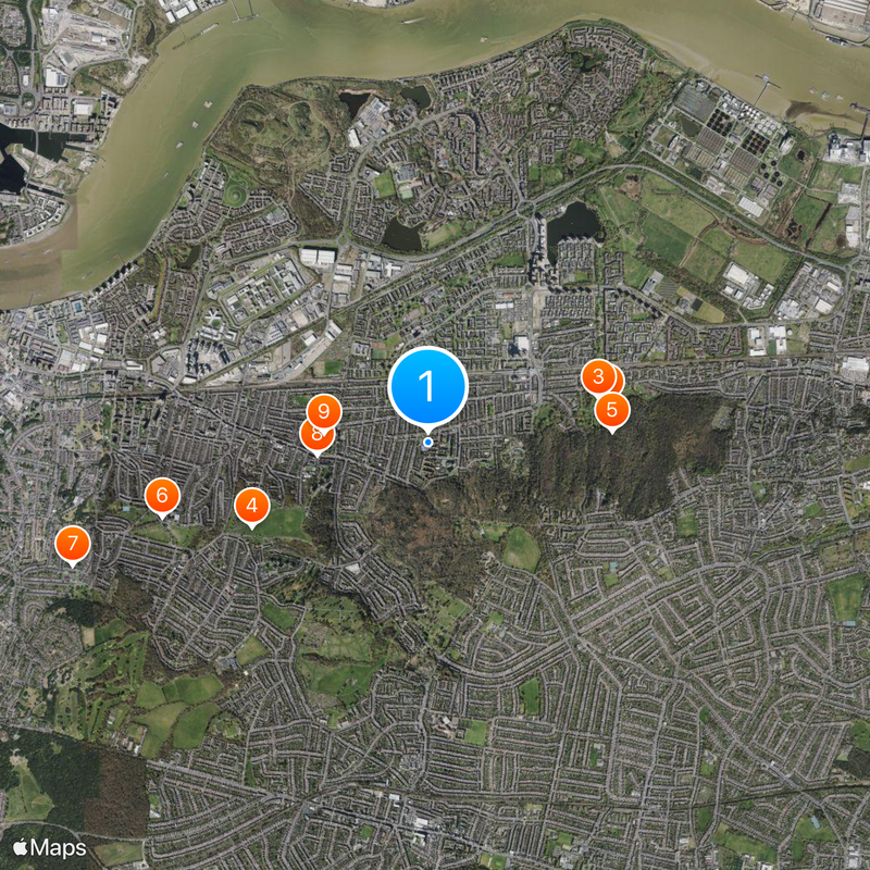Abbey Wood Map