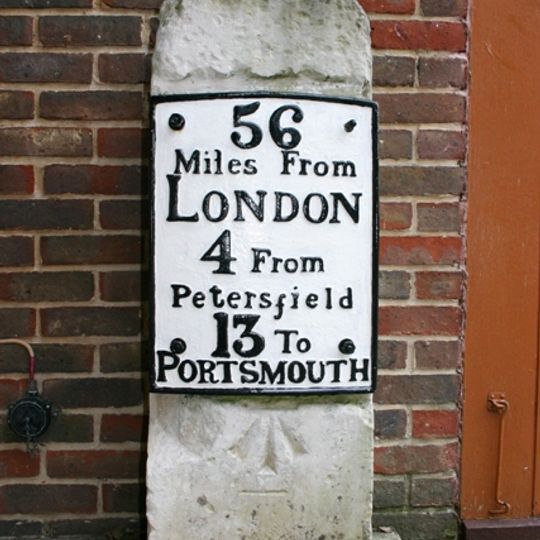 Milestone, Coach House Café, Queen Elizabeth Country Park