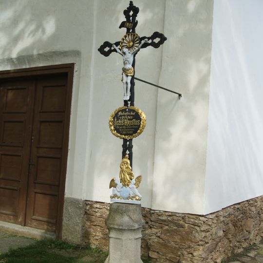 Kříž v Eši u kaple