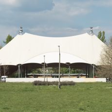 Amphitheatre in Józef Sowiński Park in Warsaw