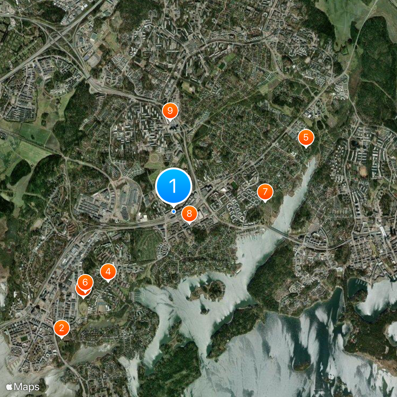 Metro w Helsinkach Mapa