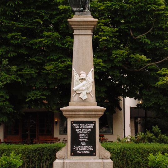 Kriegerdenkmal zur Erinnerung an den Deutsch- Französischen Krieg 1870/71,