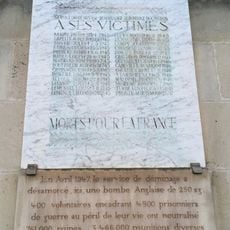 Commemorative plaque
