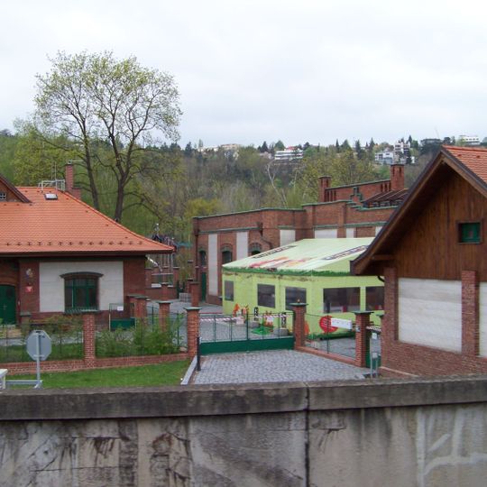 Vršovice water works in Braník