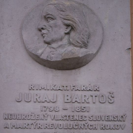 Rodný dom J. L. Bellu, tabuľa pamätná II.