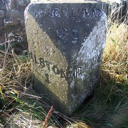 Milestone To North East Of High Annat Walls