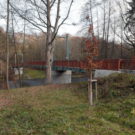 Lávka přes Ohři Tašovice - Doubí