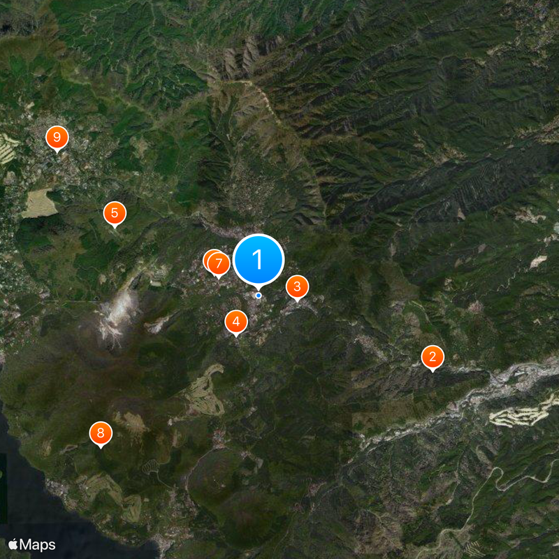 Hakone Open-Air Museum Mapa