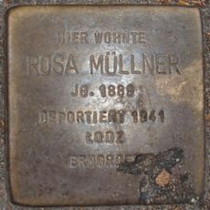 Stolperstein en memoria de Rosa Müllner