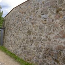 Reststück der Ostmauer