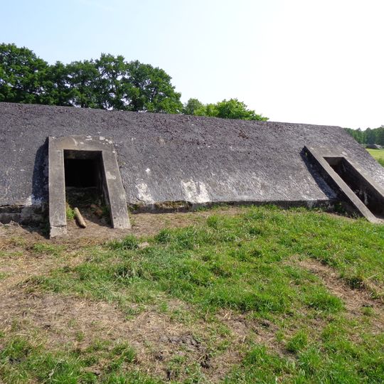 Schuilplaatsen type 1918/II gelegen tussen Rijnauwen/Vechten