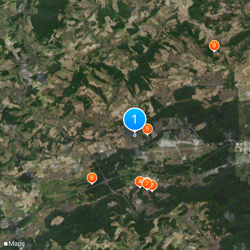 Ramstein Map