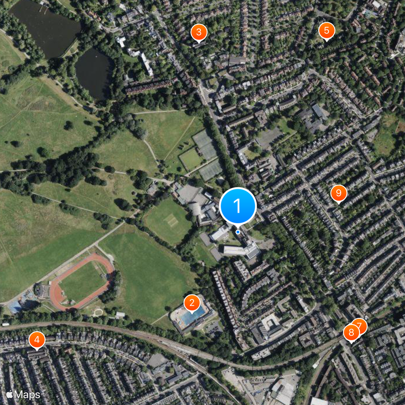 Parliament Hill School Map