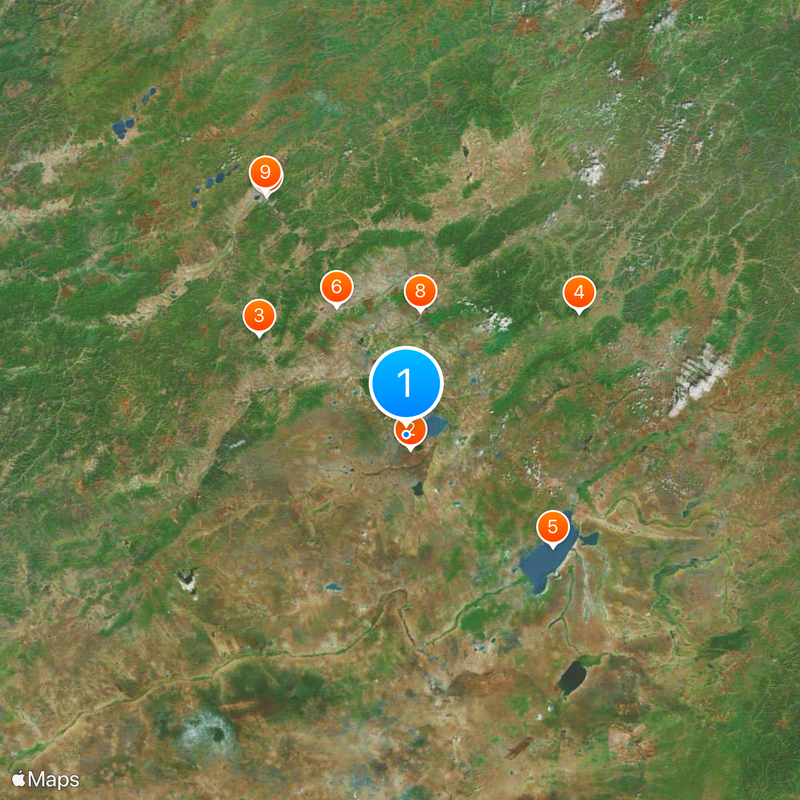 Dauria Map