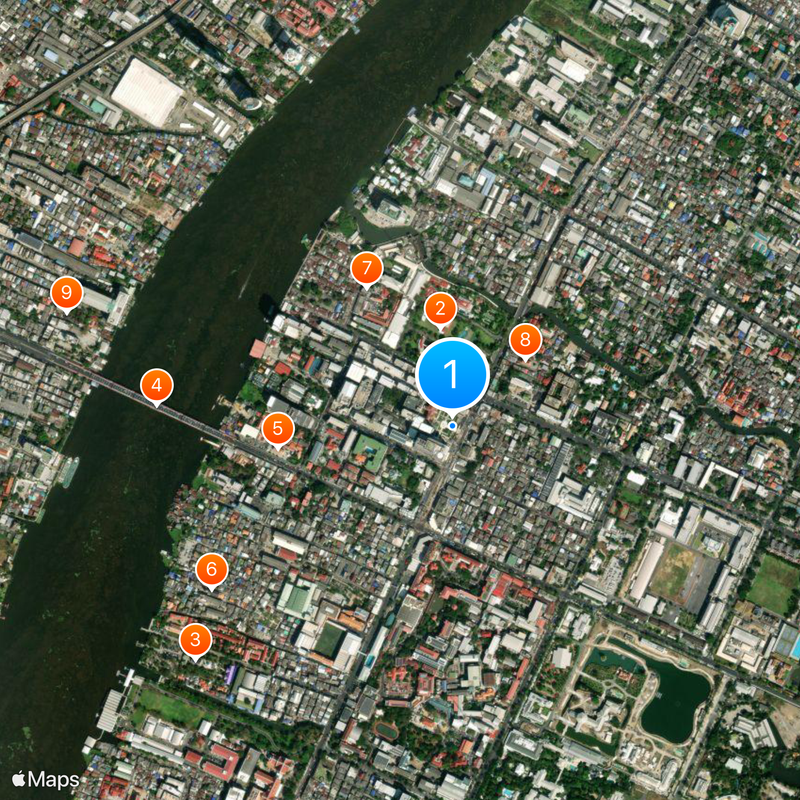 Faculty of Medicine Vajira Hospital, University of Bangkok Metropolis Map